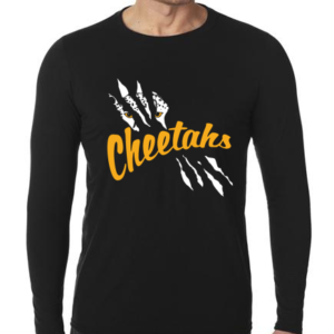 Adult Long Sleeve T-Shirt 50/50 - NJ Cheetahs (Unisex)