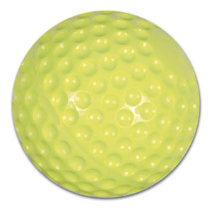 Champro 12" Dimple Molded Softball  OPTIC YELLOW