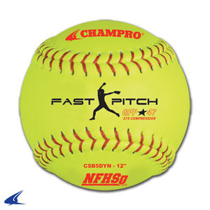 Champro Game Fastpitch NFHS  12"   Durahide Cover .47COR