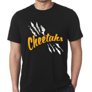 Adult & Youth Short Sleeve T-Shirt 50/50 - NJ Cheetahs (Unisex)