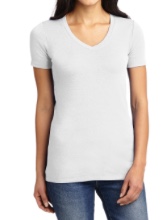PJP II Softball Ladies Stretch V-Neck T-Shirt - Image 2