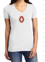 Bownet Ladies V-Neck Stretch Tee