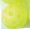 Champro 12" Poly Molded Softballs  Optic Yellow