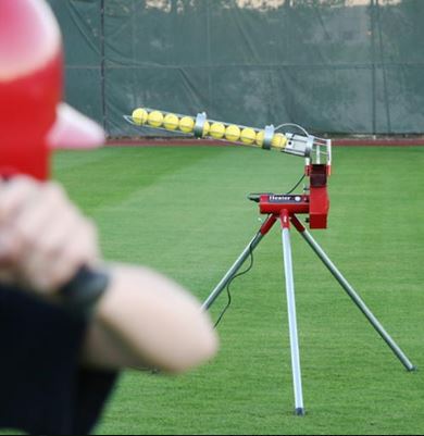 with ball feeder